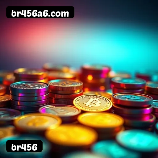 App br456 para iOS e Android — interface mobile, login biométrico e PIX integrado